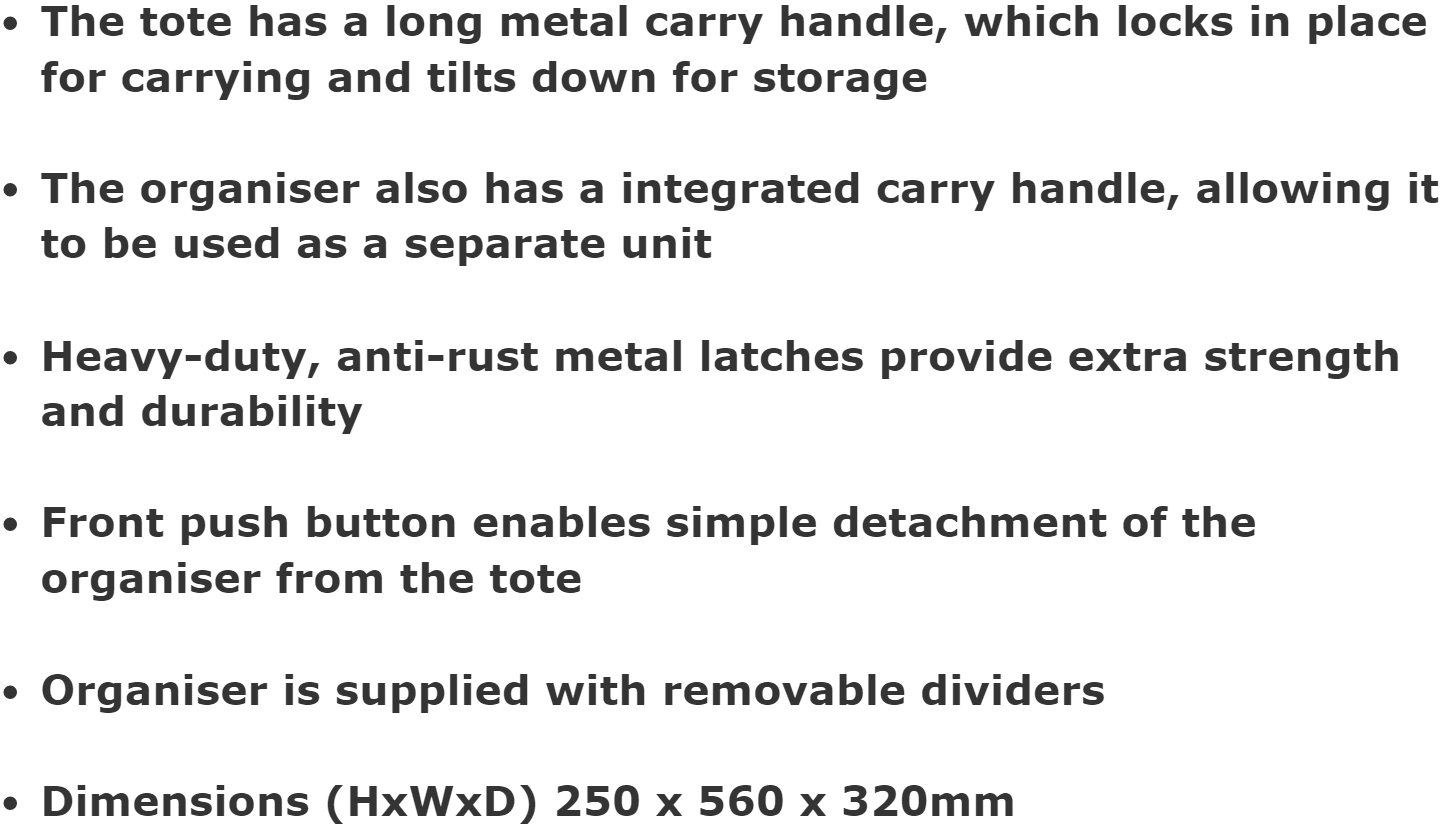 ארגז כלים משולב אורגינייזר STANLEY FATMAX STST1-70317